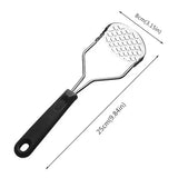 Stainless Steel Pressed Potato Masher Ricer Puree Juice Maker Potato Pusher Smooth Mashed Potatoes Crusher Fruit Tools Kitchen