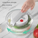 Vegetables Salad Spinner Lettuce Leaf Vegetable Dehydrator Multifunctional Vegetable Washer Salad Vegetable Dryer Mixer