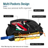 Bicycle Rear Seat Bag 3-In-1 Bike Rack Bag Trunk Bag Waterproof Cooler Bag with 2 Side Hanging Bags Cycle Cargo Luggage Bag