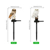 Solar Owl Garden Light Outdoor LED Lawn Lamp for Garden Decoration Waterproof Christmas Lights Outdoor Solar Lamp Post