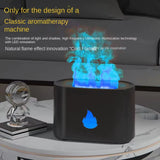 Portable Cool Mist Usb Led Change Color Room H2O Air Fire Flame Humidifier Aroma Essential Oil Diffuser Humidifier