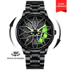 For NEKTOM VIP Client Steel Strap Spinning Luminous Car Wheel Watch