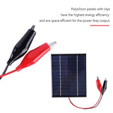 Waterproof Solar Panel 5W 12V Small Cell Module Polysilicon Board Outdoor DIY Solar Charger 1136X110Mm for 9-12V Battery Chargin