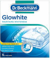 5 X 40G Dr Beckmann Glowhite Laundry Whitener Sachets UKS No1 Whitener