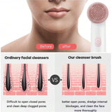 Face Beauty Electric Facial Cleaning Brush Facial Exfoliator, Sonic Vibration Rotating Facial Cleanser, Skincare Tools