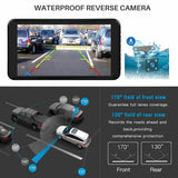 Car Dash Cam Front and Rear Camera HD 1080P Nightvision with 32GB SD Memory Card