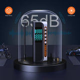 Electric Tire Inflator,Portable 160PSI Car Air Compressor with Pressure Detection,Emergency LED Light,Digital Tire Pump-Automatic Shutoff