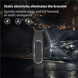 Car Anti-Static Bracelet Eliminator Adjustable Wireless Bangle Automatic Elimination Remover Wristband for Men Women