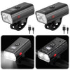 LED Bicycle Headlight USB Rechargeable Bicycle Front Lamp 6 Gears Power Display Bike Flashlight Bicycle Accessories