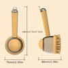 Soft Silicone Pet Bathing Brush Cat Massage Brush Pet Grooming Comb for Cats Dogs Long Handle Dog Cleaning Brush Pet Supplies