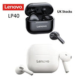 Lenovo LP40 TWS Earphones Bluetooth 5.0 Air Pods Wireless Headphones Earbuds