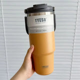 Stainless Steel Coffee Cup Cold and Hot Double-Layer Insulated Cup Tumbler Thermo Water Bottle Car Travel Mug Vacuum Cup