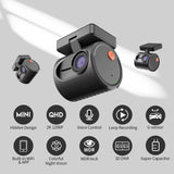 2K Dash Camera for Cars DVR  Dash Cam MINI 3 Video Recorder Emergency Voice Control Night Vision Wifi APP Monitor Dashcam