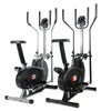 PRO CROSS TRAINER - 2 in 1- EXERCISE BIKE - CARDIO FITNESS WORKOUT MACHINE