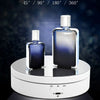 3 Speeds Electric Rotating Display Stand Mirror Turntable Jewelry Holder Platform Battery USB Power