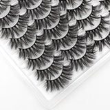 LANJINGLIN 3/5/16 Pairs Multipack Mink Eyelashes Set False Lashes Makeup 3D Mink Lashes False Eyelash Extension Wholesale Lash