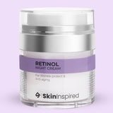 SkinInspired retinol night cream for anti-aging and wrinkles