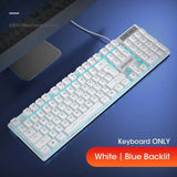 Gaming Keyboards Mechanical Feeling Keyboards with Backlight for Computer Tablet PC Gamer PC Laptop Not Wireless Keyboard