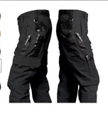 New Men's Tactical Work Pants Outdoor Waterproof Cargo Trousers Casual Multi-pocket Wear-Resistant Outdoor Training Trousers