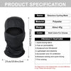 1pc Balaclava Full Face Mask Hood for Men Women Outdoor Ski Mask Riding Airsoft Cap Bike HeadHat Windproof Sunscreen Sun Hat