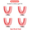 U-Shaped Replacement Brush Heads For Sonic Electric Toothbrush Soft Brush Head Accessories 360 Degrees Teeth Clean For Kids