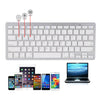 Hot Ultra-Slim 78 Keys Wireless Bluetooth-Compatible Keyboard For Air For Ipad Mini Keyboards For Mac Computer PC Macbook