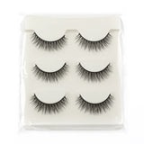 LANJINGLIN 3/5/16 Pairs Multipack Mink Eyelashes Set False Lashes Makeup 3D Mink Lashes False Eyelash Extension Wholesale Lash