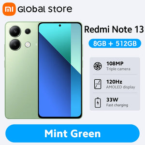 New Xiaomi Redmi Note 13 Smartphone Global Version Snapdragon