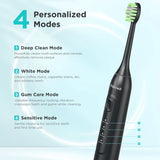 Fairywill Electric Sonic Toothbrush USB Charge FW-Y05 Rechargeable Waterproof Electronic Tooth Brushes Replacement Heads Adult