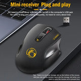 Wireless Optical Mouse 4 Buttons