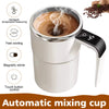 Automatic Stirring Cup Rechargeable Portable Coffee Electric Stainless Steel Mixer Rotating Magnetic Mug Kitchen Supply