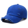 New Washable Hole Baseball Cap For Men Women Hat Solid Sunscreen Baseball Hats Cotton Outdoor Sport Running Visor Casual Cap