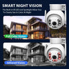 5MP Camera 4G SIM Card IP Security Cameras Outdoor 360 PTZ Smart home Security Protection Auto Tracking Video Surveillance