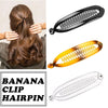 Banana Hair Clip Barley Twist Comb Clamp Grip15CM New Clamp Grip Fish Banana Clips Women Hair Accessory