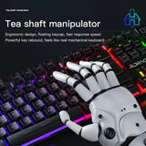 Gaming Keyboards Mechanical Feeling Keyboards with Backlight for Computer Tablet PC Gamer PC Laptop Not Wireless Keyboard