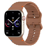 Silicone Sport Straps For Apple Watch Band 46mm 40mm 45mm 41mm 49mm 44 42mm correa bracelet iwatch series 10 7 8 se 6 9 ultra 2