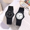 2024 New 1Pc Black Children's Watches Silicone Strap Soft Small Wrist Watches Teen Boys Girls WristWatch Unisex Kids Watches