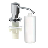 Kitchen Sink Countertop Press Pump Apparatus 350/500ml Stainless Steel Reusable Pump Head Extension Tube Liquid Bottle Sink Pump