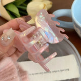 Butterfly Hair Clip Sweet Fairy Hairpin Clip Back Of Head Crab Hair Clips Women Girl Princess Shark Clip Resin Hair Accessories