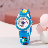 Fun Cartoon Car Themed Children Watches Cartoon Watches Silicone Quartz Wristwatch Birthday Gift Kid Girl Boy Watch Reloj