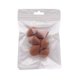 6pcs Mini Makeup Sponge Powder Puff Beauty Sponge for Makeup Concealer Liquid Foundation Face Cosmetic Puff Make Up Sponge Tool