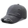 New Washable Hole Baseball Cap For Men Women Hat Solid Sunscreen Baseball Hats Cotton Outdoor Sport Running Visor Casual Cap