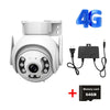 5MP Camera 4G SIM Card IP Security Cameras Outdoor 360 PTZ Smart home Security Protection Auto Tracking Video Surveillance