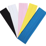 5PCS Outdoor Sports Headband Wholesale Fitness Hairbands Woman Hair Wrap Brace Elastic Cycling Yoga Running Exercising Sweatband