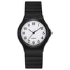 2024 New 1Pc Black Children's Watches Silicone Strap Soft Small Wrist Watches Teen Boys Girls WristWatch Unisex Kids Watches