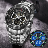 NAVIFORCE Fashion Men's Watches Luxury Original Quartz Digital Analog Sport Military Wrist Watch for Man Waterproof Steel Clock