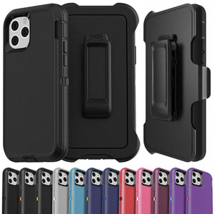 Watch Case 3 IN 1 Heavy Duty Armor Shockproof Case Belt Clip Case for IPhone 14 13 12 11 15 Pro MAX Otter Box Case