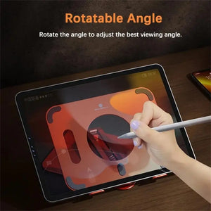 Notebook Stand Adjustable Ergonomic Design Foldable Turntable Phone Accessories Lazy Mount Non-slip Silicone Rotation Riser