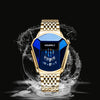 Fashion Mechanical Snake Head Men's Steel Belt Quartz Watch