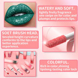 New Matte Glitter Liquid Lipstick Diamond Shiny Lip Gloss Waterproof Long Lasting Pearl Lipgloss Women Lip Tint Makeup Cosmetics